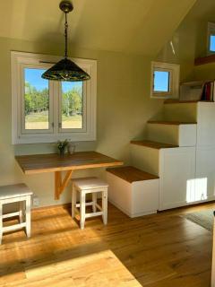 Micro house in a rose garden on a smallholding - 2
