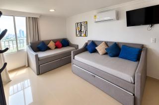 APARTAMENTO CON VISTA AL MAR CARIBE PISO 19 - Espectacular - 4