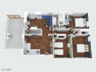 6 Min to Ark, Free Covered Parking, Deck and Grill - Williamstown - 6
