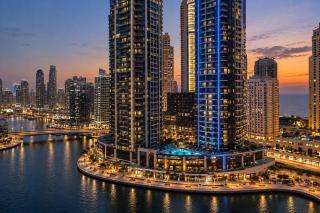 Bay Central Sea and Canal View, Dubai Marina - 0