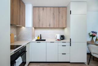 Łódź Mezzanine Studio with Parking, Small Private Garden, Parks Nearby - 7