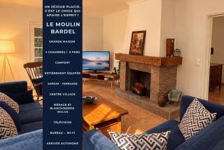 Le Moulin Bardel : Grande Maison & Jardin (8 pers) - 0