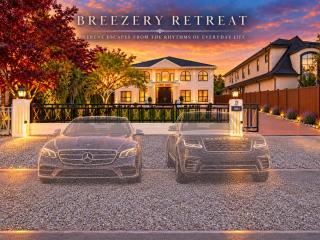 Breezery Retreat - 8 Min to Airport - Indoor Pool Sauna Wellness Billiards Sports Court - 1