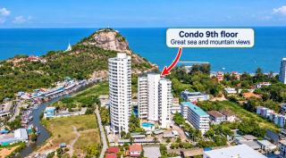 Panoramic Sea View Condo 90m2 - Hua Hin, Thailand คอนโดหัวหิน - 9