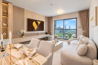 Vogue Vacation Homes, Jeewar JVC near Circle Mall, One Bedroom Apartment with Balcony and Park view, Access to all Amenities - 9