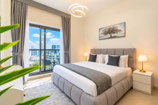 Vogue Vacation Homes, JVC Jeewar Tower near Circle Mall, One Bedroom Apartment with Balcony and City View, Access to all Amenities - 8