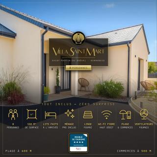 Villa Saint Mart-Tout Inclus-Plage à 7 min à pied - 0