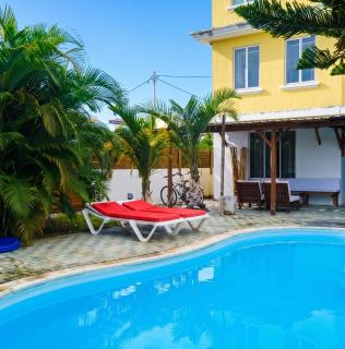 Quiet apartment in Pereybere, 50 m² with shared pool - 2