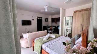 Pearl suite Bamburi Studio Aircon Pool & balcony - 9