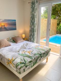 Bungalow calme Le Lamentin 20 m² piscine privée - Le Lamentin - 8