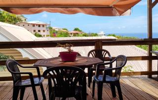 Appartement Le Carbet 65 m² - Vue mer, chaise haute - 5