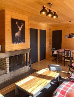 Chalet chaleureux Les Rousses - 98 m² - Cheminée - 1