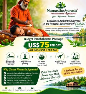 Namasthe Ayurveda and Yoga Retreat Cochin - 7
