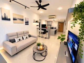 Midvalley Southkey Mosaic Greyline Residence JB CIQ 2BR 8pax - Johor Bahru - 8
