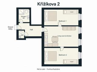 Elegant, modern, 2-bed flat by Museum of Prague - 5