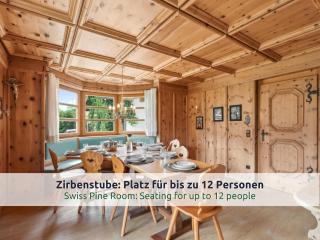 Villa Siegsdorf - Privater Indoorpool und Sauna - für Familien und Gruppen bis 12 Gäste - 5 Schlafzimmer - 3 Bäder - offener Kamin - eingezäuntes Grundstück ca 2000 qm - Hunde kostenfrei - Chiemgau - 6