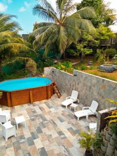 Appartement cosy à Le Morne-des-Esses, 37 m², piscine - 6