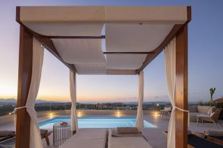 Aurora Heraklion Seasons Villa- Sea Pool Fireplace - 2