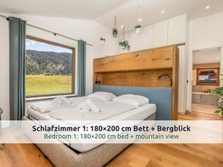 Chalet Reit im Winkl - Privater Whirlpool und Sauna, Loipe in 50 m, Wanderwege ab der Haustür, Kamin, für Familien und Gruppen bis 10 Gäste, Hunde kostenfrei, Chiemgau - 6