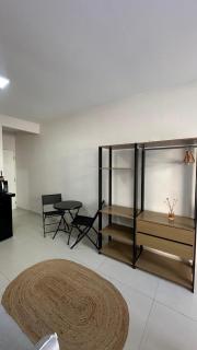 Studio 105 - Praia de Itaparica, varanda com vista para o mar e acomodação para até 4 pessoas - 3