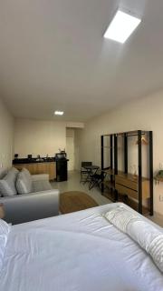 Studio 105 - Praia de Itaparica, varanda com vista para o mar e acomodação para até 4 pessoas - 6