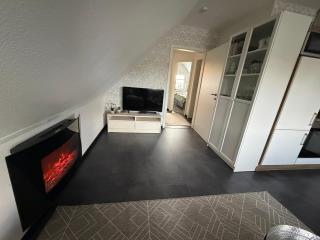 Ferienwohnung Haus Moorblick Garten mit Terrasse Netflix E-Kamin Thermomix - 5