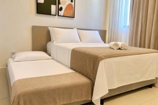 Studio luxo com varanda e resort em Muro Alto - 8