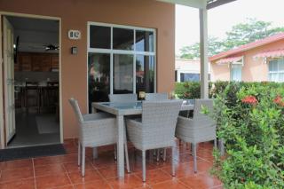 Secure 1BD Villa Pool, AC, WiFi & Walk to Beach - 4