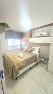 Flat Beira-Mar de 2 Quartos no Puerto Ventura, Cabo Branco, com Piscina e Garagem - 1