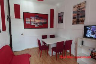 Red blue and Gray blue apartment with private parking - 4