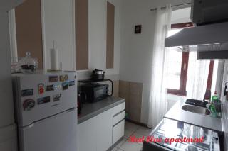 Red blue and Gray blue apartment with private parking - 1