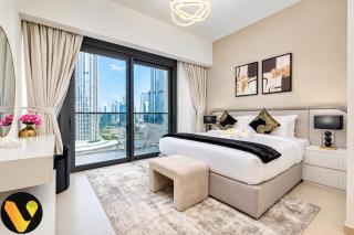Vogue Vacation Homes, Downtown Act Two near Burj Khalifa and Dubai Mall, Three Bedroom Plus Kids room Apartment with Balcony and Burj Khalifa View, Access to all Amenities - 7