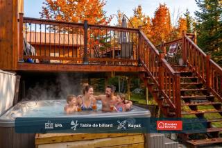 Chalet Brise du Nord with Private Spa and Pool Table & Games, Lake - 9