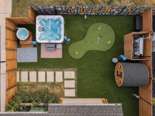 Austin Oasis - Pool Hot Tub Sauna Gym Mini Golf - 4