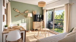 Appartement cosy 4 personnes max à 300 m de la plage - 0