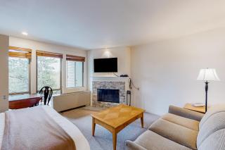 Cozy mountain studio near skiing & town with fast WiFi shared pools & patio - 2