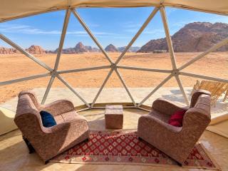 Wadi Rum Rimal View Camp Panoramic View - 7