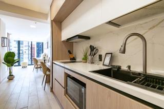 Cozy Suite CIELO building Quito near La Carolina - 8