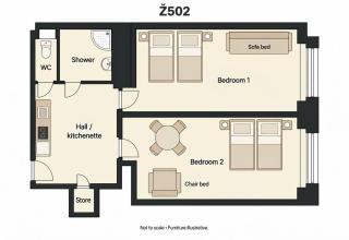 Flat in Zizkov -502- - 4