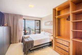 Stay with balcony and sea view in Itapuã RGF1406 - 1