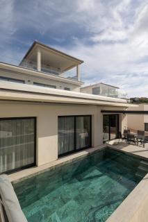 Villa 100 m2 piscine privée chauffée à 28 - 6 pers SCANDOLA Les Terrasses de Ruppione, idéal réveillons Noël et jour de l'an - 5