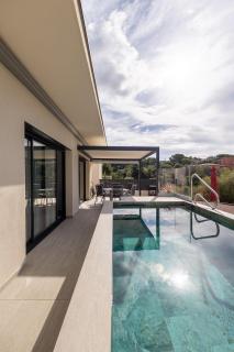 Villa 100 m2 piscine privée chauffée à 28 - 6 pers SCANDOLA Les Terrasses de Ruppione, idéal réveillons Noël et jour de l'an - 9