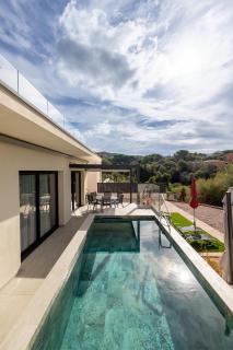 Villa 100 m2 piscine privée chauffée à 28 - 6 pers SCANDOLA Les Terrasses de Ruppione, idéal réveillons Noël et jour de l'an - 4