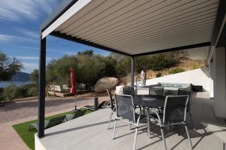 Villa 100 m2 piscine privée chauffée à 28 - 6 pers SCANDOLA Les Terrasses de Ruppione, idéal réveillons Noël et jour de l'an - 0