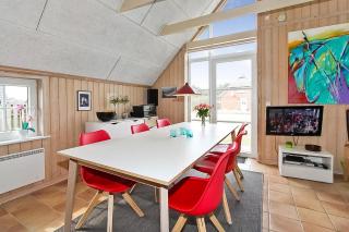 Flot Feriehus Med Spa Og Sauna I Vrist Sj520 - 3