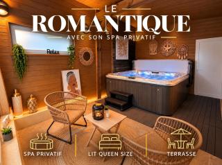 Le Romantique, Jacuzzi, Queen Size & Terrasse - 0