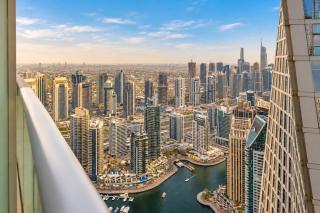 Lavish Marina Gem - Dubai Eye Views - Infinity Pool - 4