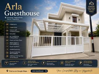 Arla Guesthouse Comfortable 3BR Jogja Home - 7