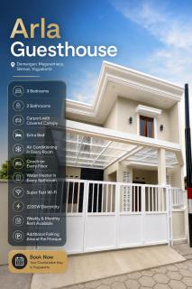 Arla Guesthouse Comfortable 3BR Jogja Home - 9