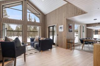 Modern 5-BR Chalet, Sauna, Views Trysil - 3